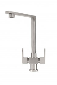 CAPLE - Robo Dual Lever Kitchen Tap Stainless Steel
