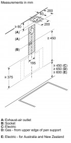 NEFF - Wall-mounted Extractor Hood D63IDK1S0B