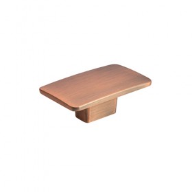 Antique Copper Rectangle Knob 59mm