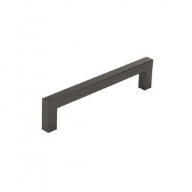 Brushed Matt Black D-Handle 138mm