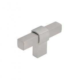 Brushed Nickel T-Bar 60mm