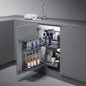 Swing Out Base Larder 450mm