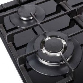NORDMENDE - Gas Hob Cast Iron Pan Supports 60CM
