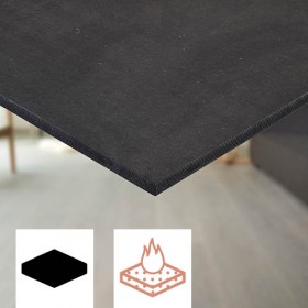 Spanolux Black MDF Fire Retardant Boards - Noyeks Newmans