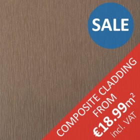 WPC "Teak Brown" - Rhodes Composite Wall Cladding