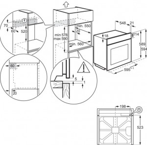 ELECTROLUX - 500 Series Surroundcook Airfry Oven