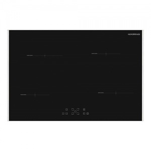 NORDMENDE - 78cm 4 x Zone Touch Control Induction Hob Black Framed