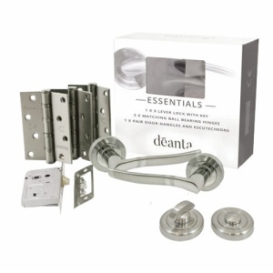 DEANTA - Tara SN Satin Nickel Bathroom Lockset LHH028WC 