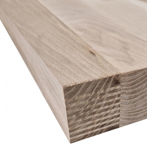 LUMBER TOP - Solid Wood Worktop Ash Short Staves 4.1M 40mm