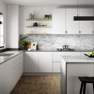ALLOY SPLASHBACKS - Fossil Marble Pietra