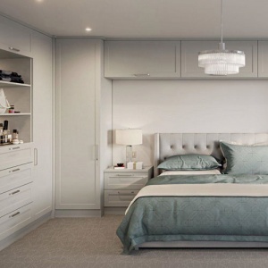 Noyeks - White Wardrobe Doors & Unit