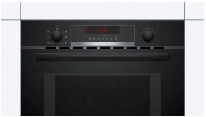 BOSCH Pack Series 4 - Built-in Single Oven HQA534BB3B & CMA583MB0B & Built-in Microwave CMA583MB0B