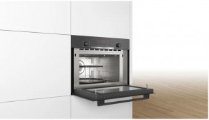 BOSCH Pack Series 4 - Built-in Single Oven HQA534BB3B & CMA583MB0B & Built-in Microwave CMA583MB0BBOSCH Pack Series 4 - Built-in Single Oven HQA534BB3B & CMA583MB0B & Built-in Microwave CMA583MB0B
