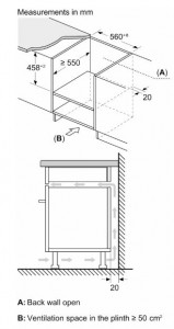 BOSCH Pack Series 4 - Built-in Single Oven HQA534BB3B & CMA583MB0B & Built-in Microwave CMA583MB0B