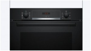 BOSCH Pack Series 4 - Built-in Single Oven HQA534BB3B & CMA583MB0B & Built-in Microwave CMA583MB0B