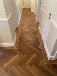 WN COLLECTION - Herringbone Slaney Oak 90mm x 14mm x 450mm