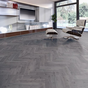 TEKA ALASKA - Herringbone Oak French Grey 110mm - 15/3.4mm - 550mm