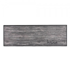 COOK & WASH INDOOR RUGS - Kitchen Wood Grey