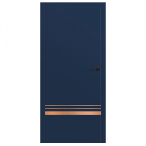 ERKADO - Inlays Brushed Copper Lux 518 Doors