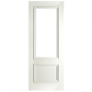 EUROPEAN WHITE - Milan 1 Panel 1 Lite Unglazed