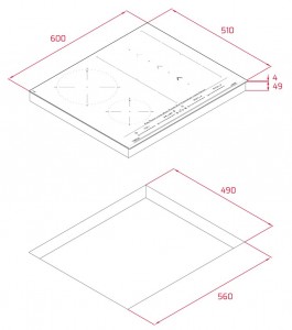 TEKA - Mastersense Induction Hob 60 CM Flex