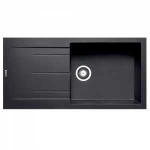 Noyeks - Pyramis Alazia Black Composite Single Bowl Sink