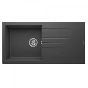 Composite Sink - Granite Anthracite Single Bowl & Single Drainer XL