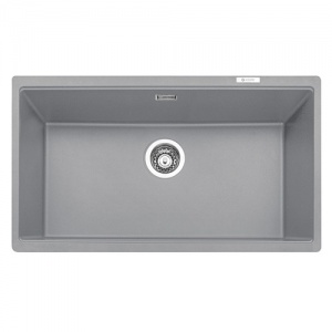 CAPLE - Lee760PG Undermount Geotech Granite Sink Pebble Grey