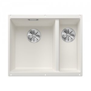 BLANCO - SUBLINE 340-160-U LH White Silgranit Undermount Sink