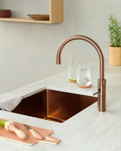 QUOOKER - PRO3 Fusion Round 3FRRCO Tap Rose Copper