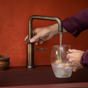 QUOOKER - PRO3 Classic Fusion Square 3CFSPTN Tap Patinated Brass