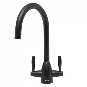 CAPLE - Avel Dual Lever Kitchen Tap Black