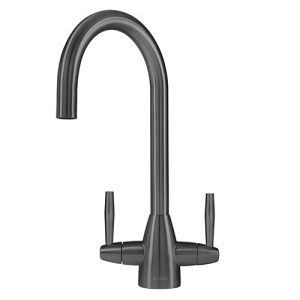 CAPLE - Avel Dual Lever Kitchen Tap Gunmetal