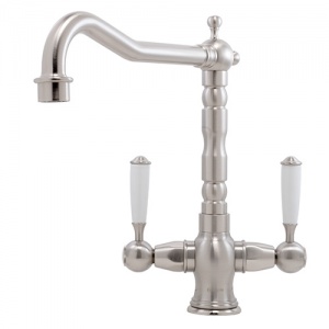 CAPLE - Hadley Dual Lever Kitchen Tap Antique Brushed Nickel