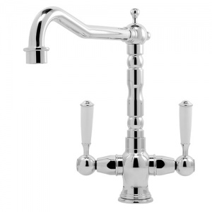 CAPLE - Hadley Dual Lever Kitchen Tap Antique Polished Chrome