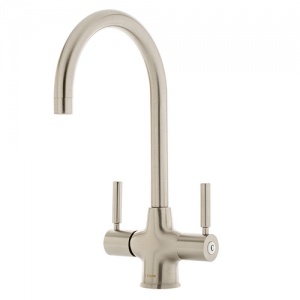 CAPLE - Washington Dual Lever Kitchen Tap Brushed Nickel