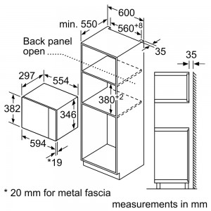 NEFF - Built-in Microwave HLAWD23G0B