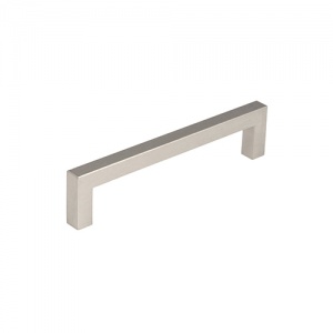 Brushed Inox D-Handle 138mm