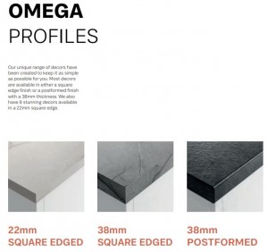OMEGA - PICASSO MARBLE - Silver Grey - Ultramatt