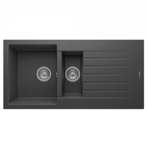 Composite Sink - Granite Anthracite 1.5 Bowl & Drainer