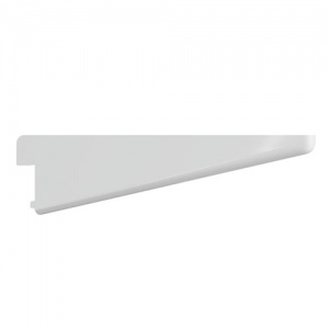 ROTHLEY - Shelving Bracket White Twin Slot 220MM