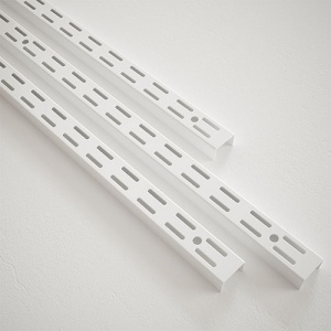 ROTHLEY - Shelving Upright White Twin Slot 1200MM