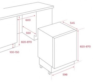 TEKA - Undercounter Integrated Freezer