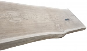 LUMBER OAK LIVE EDGE - Natural Plank 3M x 80mm x 650 - 750mm