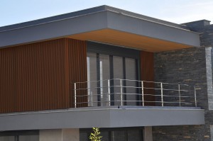 WPC Capri "Wenge" - Composite Cube Wall Cladding