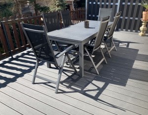 Noyeks - WPC Composite Decking - Garden Decking Supplier - Ireland - Grey Decking