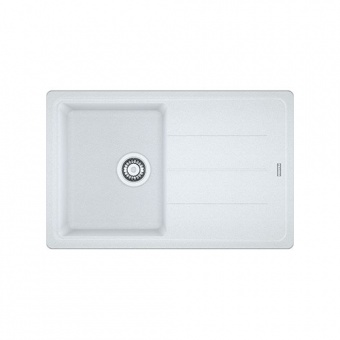 FRANKE - Basis Single Bowl Sink Reversible Fragranite Polar White