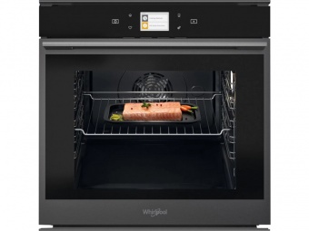 WHIRLPOOL - Built-in W9 Collection Pyro Clean Oven Black Stainless Steel