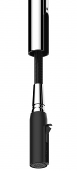 RUBINETA - Bona-33 PO Polished Chrome Pull Out Spray J-Spout Tap