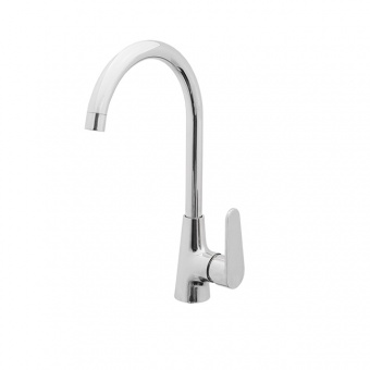 RUBINETA - Polished Chrome Kitchen Side Lever Tap 